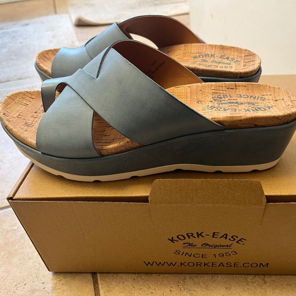 KorkEase Shoes Brand New Never Worn Coveted Kork Ease Tutsi Leather Sandals Size 9 Poshmark